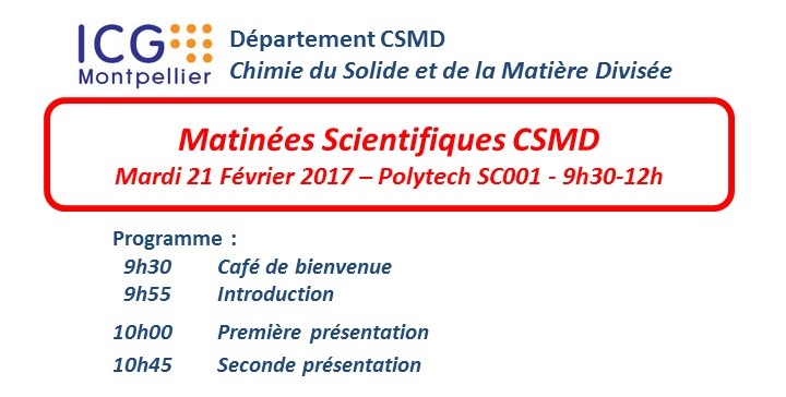 Matines Scientifiques 2017-02-21